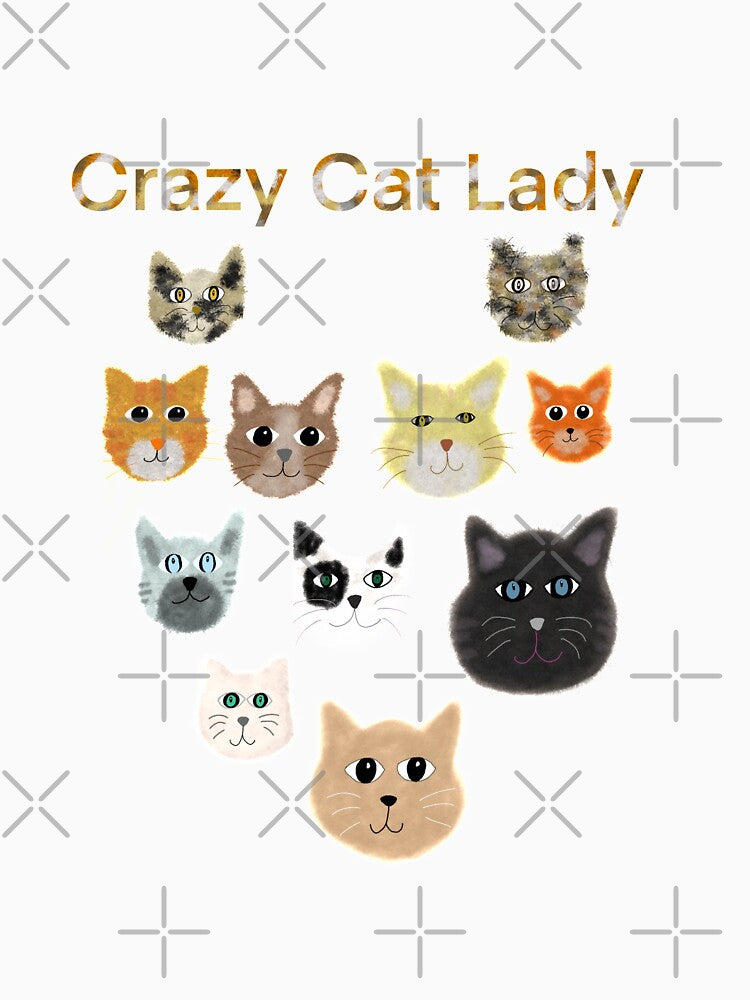 Original Crazy Cat Lady by Imemewell