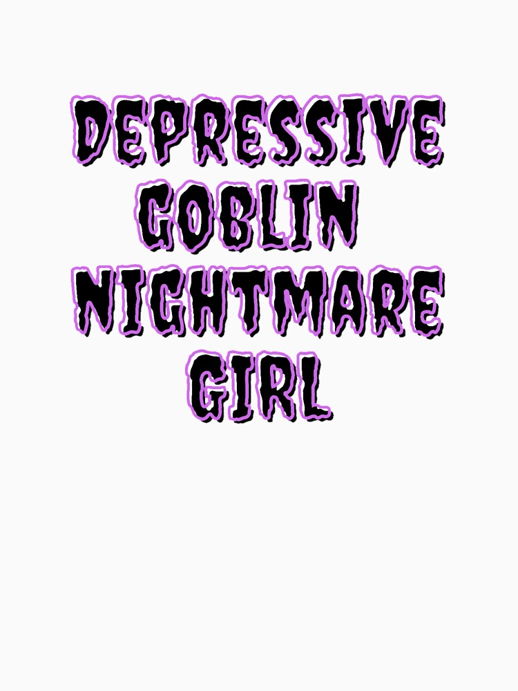 Depressive goblin nightmare girl by daphhne