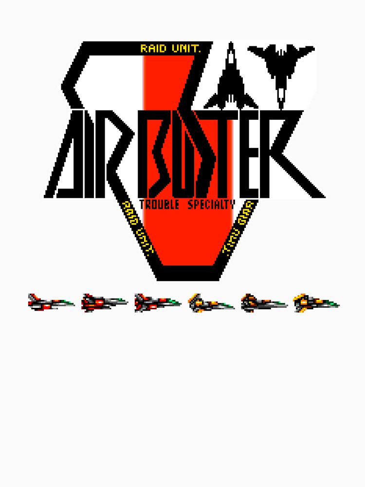 Air Buster / Aero Blasters Game by Retr0Tshirts