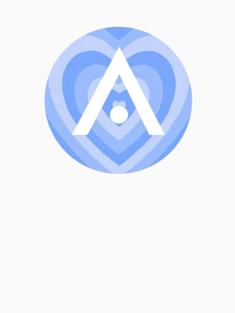 Baby Blue Hearts Aveda Logo by Dalaura