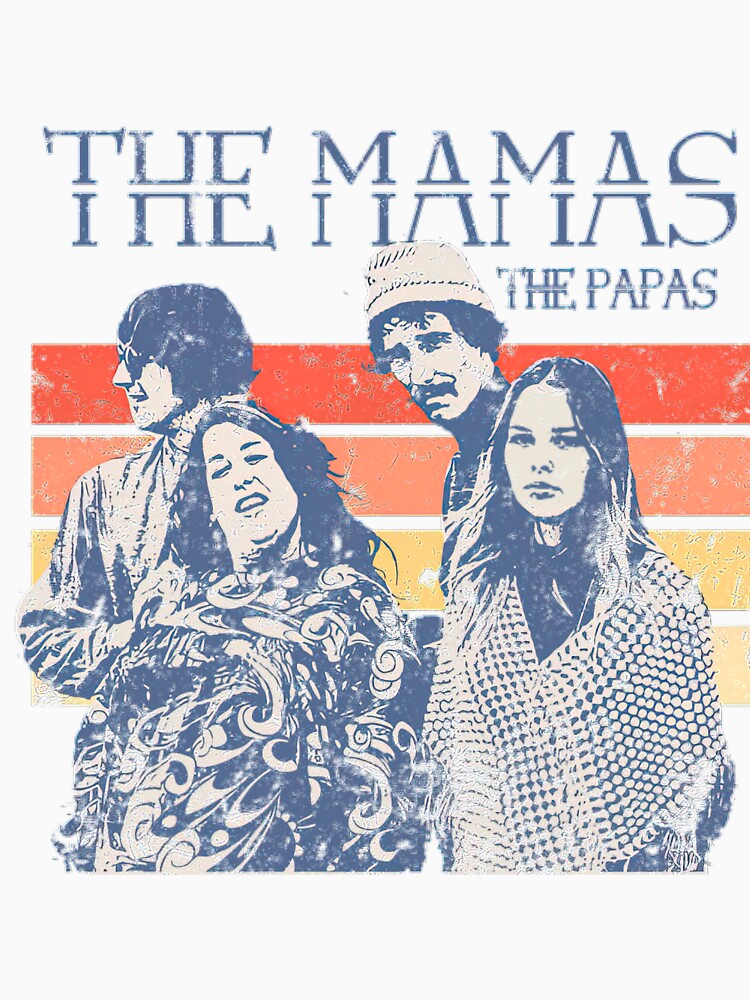 Retro Distressed The Mamas and The Papas by ButacVarcoe