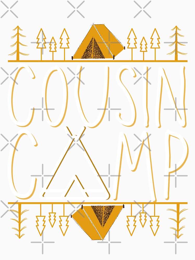 Cousin Camp Family Camping Summer Vacation Crew by Waritha (02) Srithong