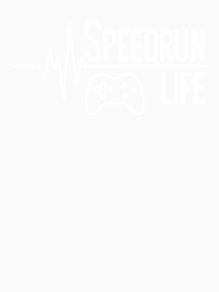 Speedrun Life Heartbeat Gamer Controller Design by PHRASEandSTYLE