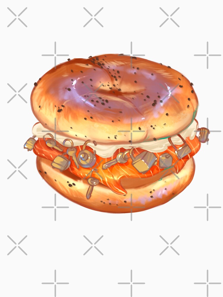 Locks and Lox Bagel by GalaxyChicken