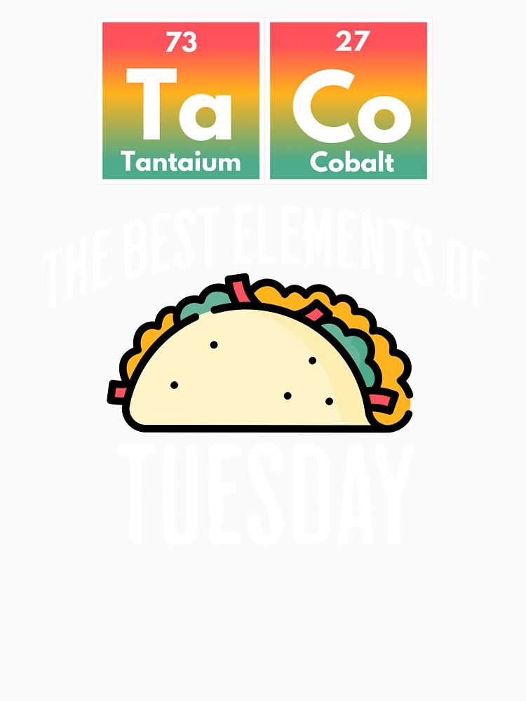 TaCo Periodic Table of Elements design by LuxindaSwirl