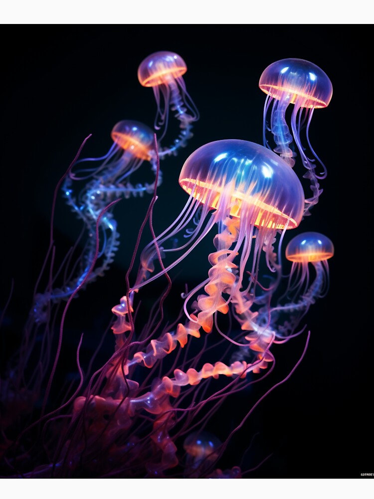 Bioluminescent Ballet by Nardaz