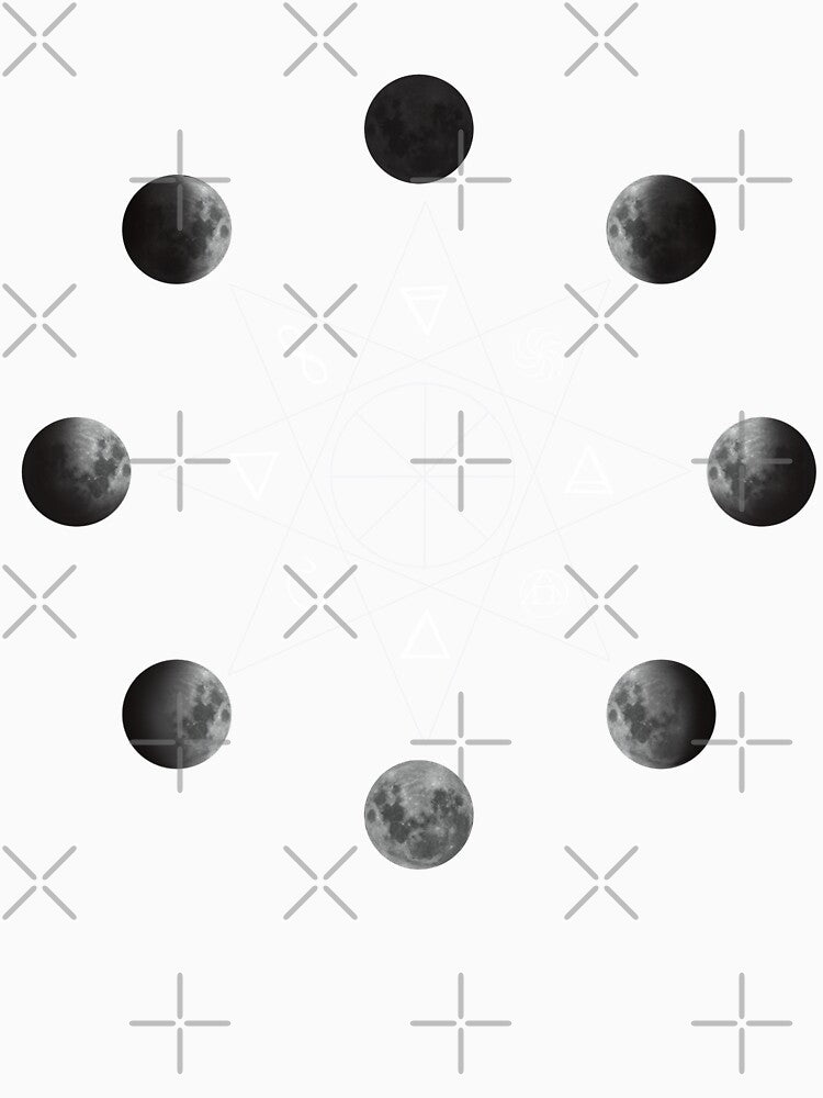 Moon Phases by petfoxarts