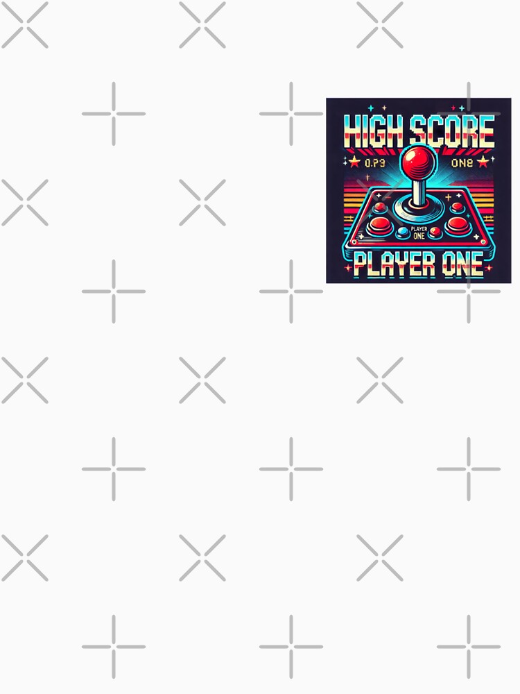 High Score - Retro Arcade Joystick Design by ANIARTONLINE