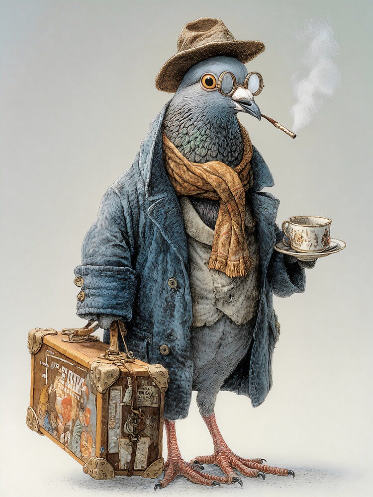Travel pigeon by Brendon987
