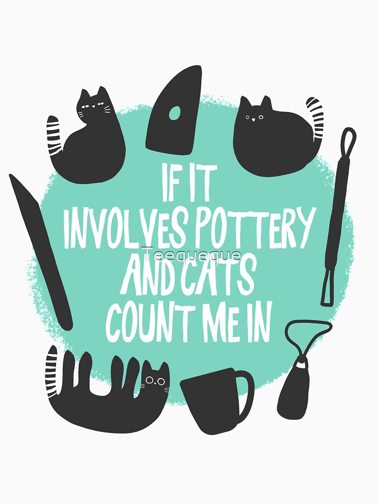 Pottery and Cats by Teequeque