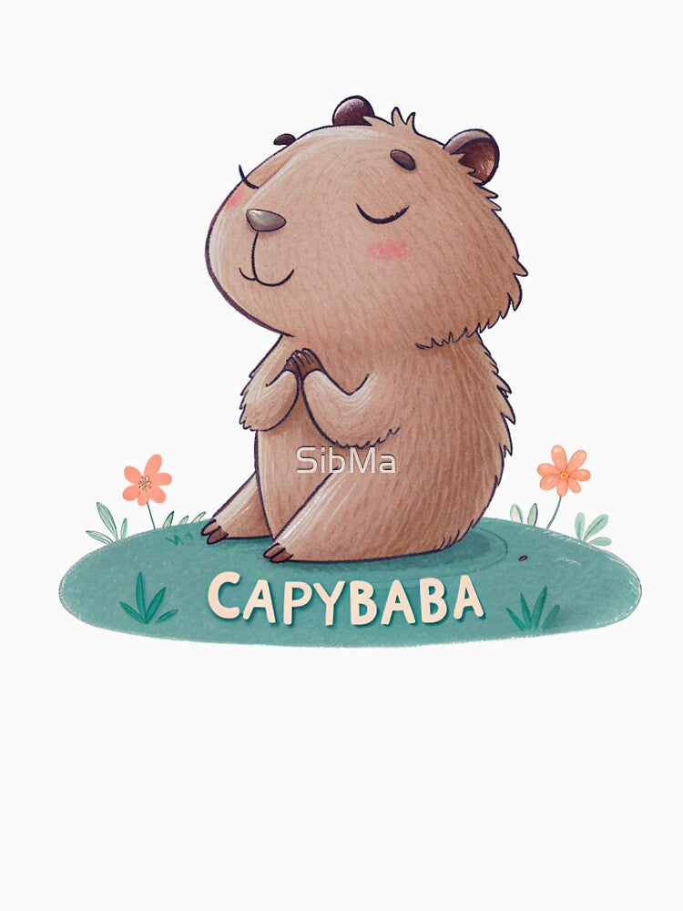 "Capybaba" – The Zen Capybara by SibMa