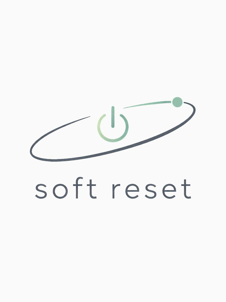 Soft Reset – Minimal Aesthetic Design – Mental Reset Concept by Low Battery Society