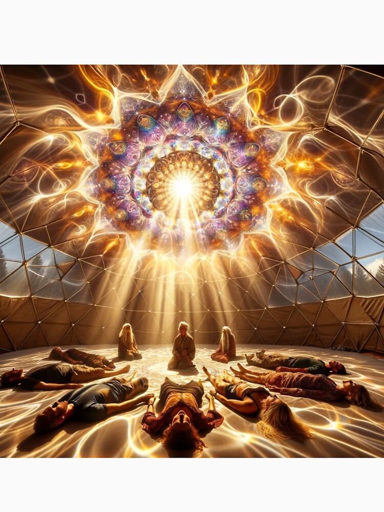Sunburst Breathwork Mandala by msDebbieLove