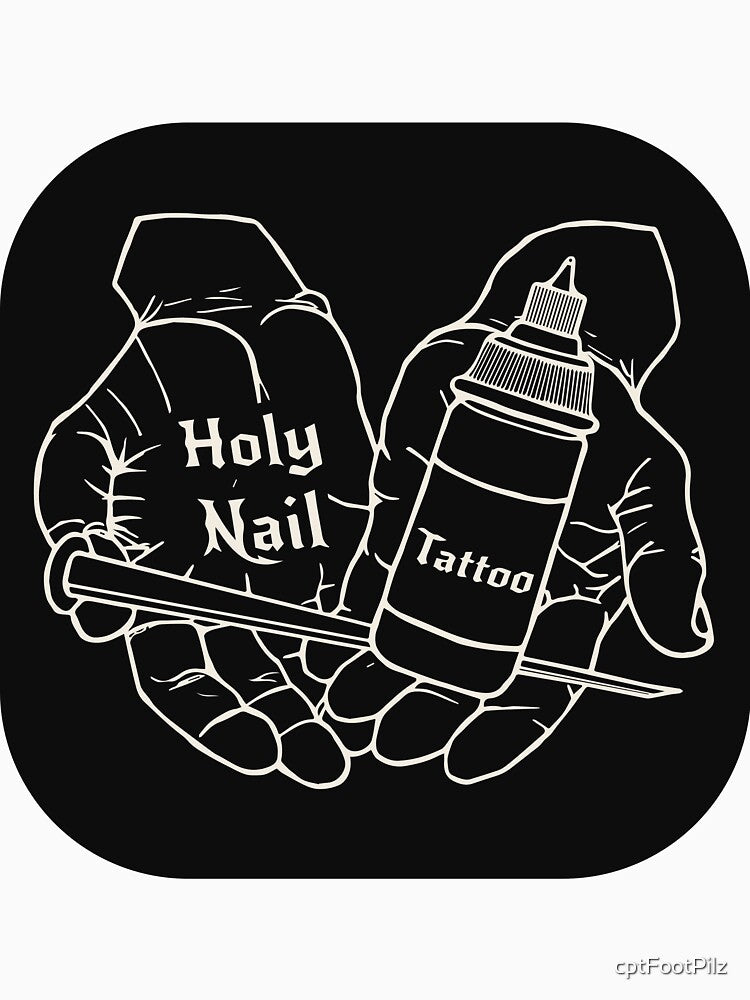 Holy Nail Tattoo by cptFootPilz