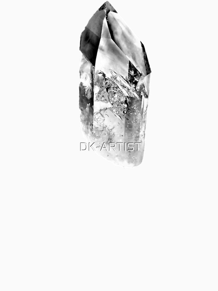 CRYSTAL #18 | Crystal Art~Design (Black and White) by CONTEMPORARY ART~DESIGN
