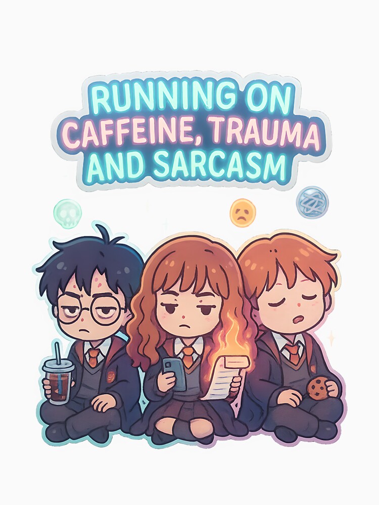 Running on Caffeine, Trauma, and Sarcasm by MAVNALE