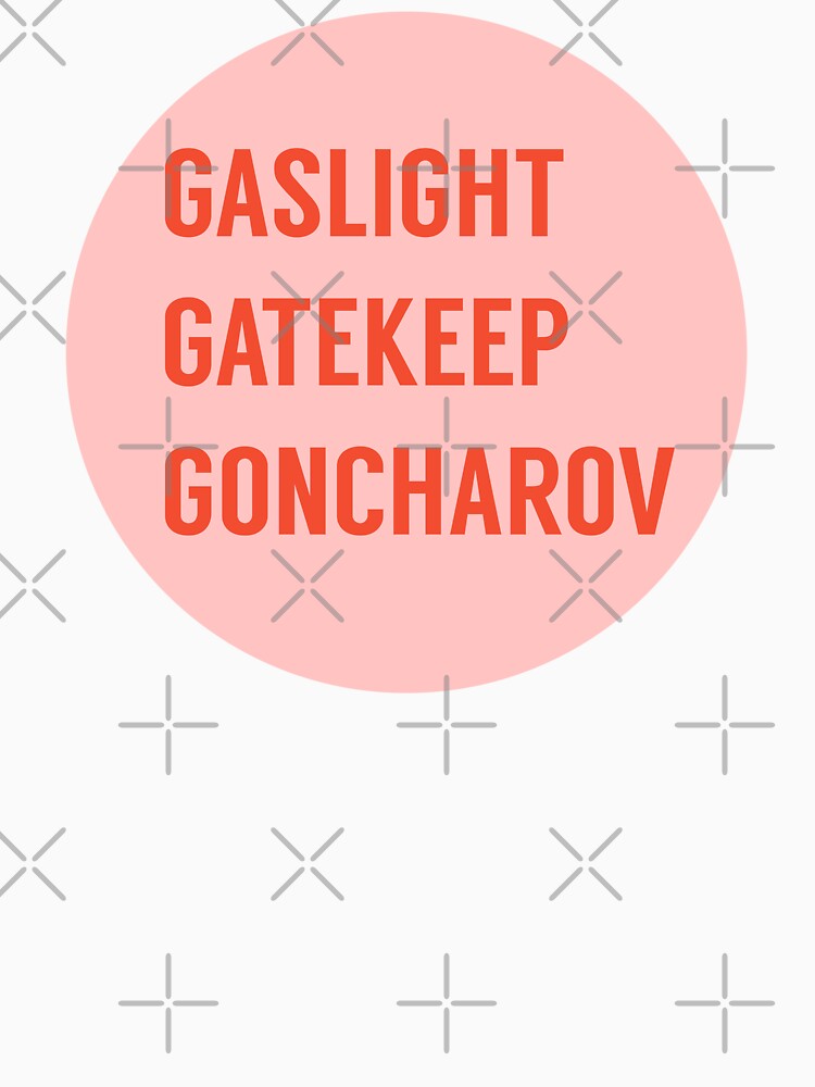 Gaslight Gatekeep Goncharov in Pink and Orange by tinyteacups