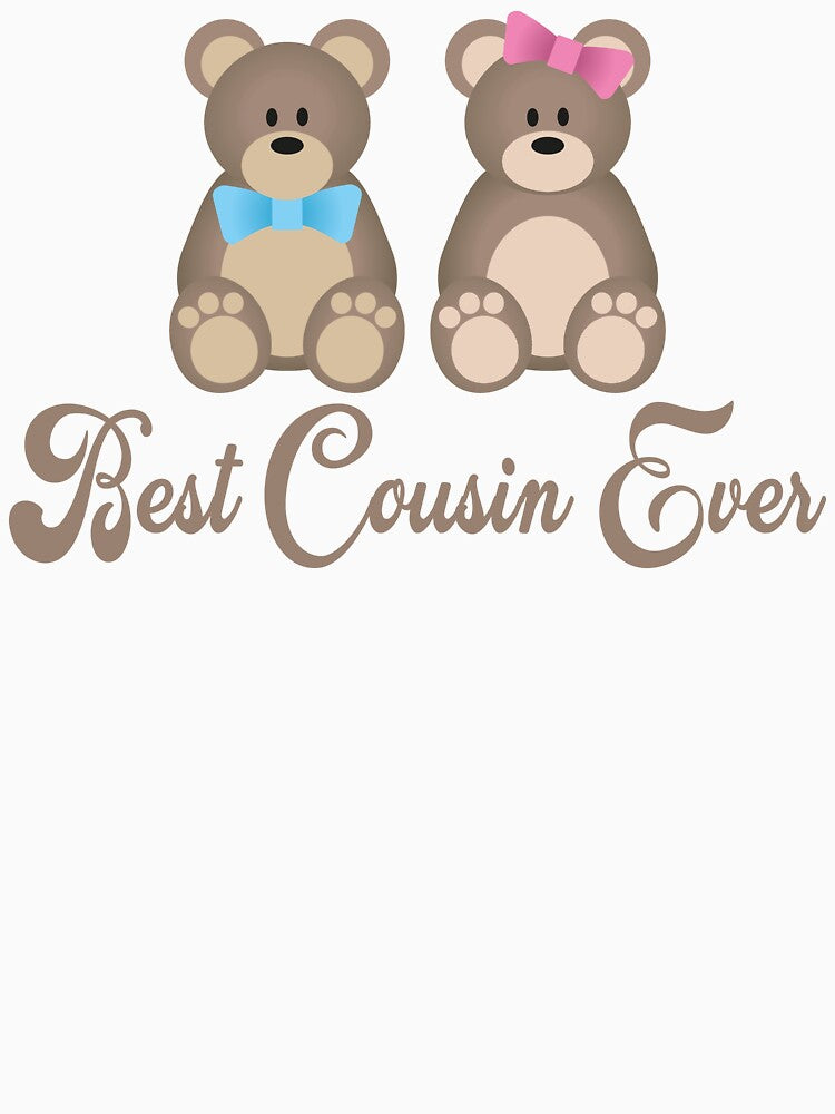 Best Cousins Ever Matching Family Shirt Design by PixelWaveBD