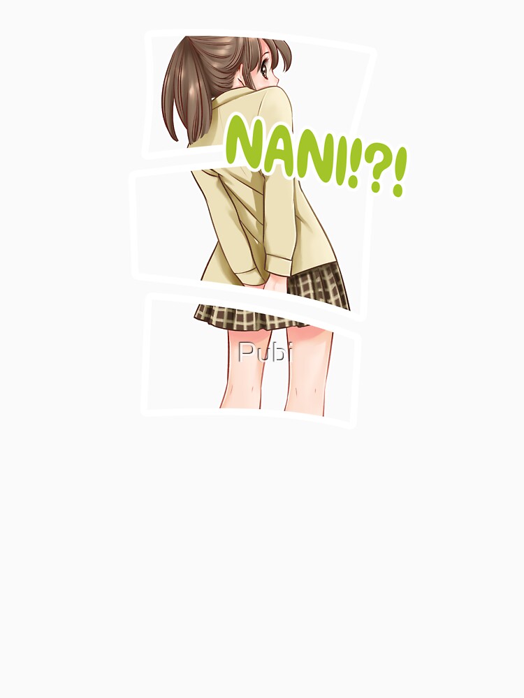Nani Anime Hentai Girl Comic Gift Für Otaku Fan by Pubi