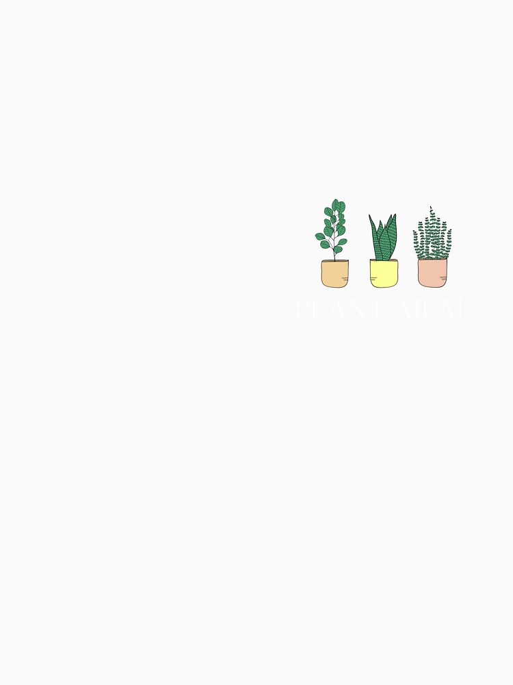 Plant Mum - Pot Plant Graphic Cute by AltMillennial