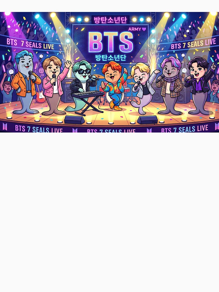 Kpop Idol Seals Concert - Cute Boy Band by LibertyBoss
