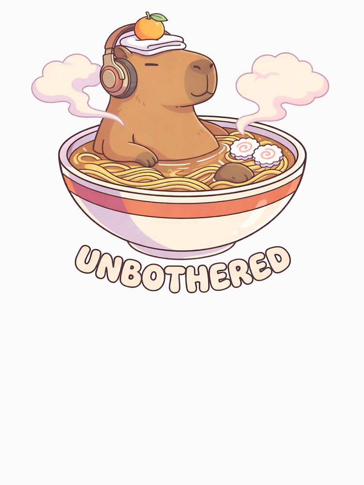Capybara Ramen T-Shirt by GeekGuysShop