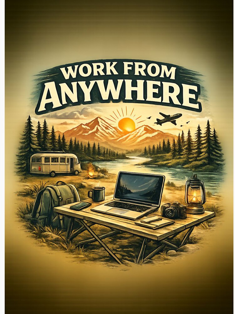Work from anywhere by Yasmin Reis
