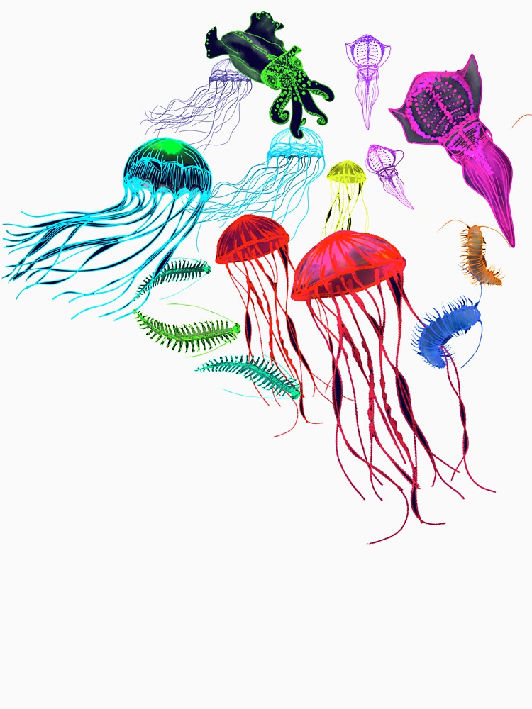 Creatures of the Deep by Traceofcolour