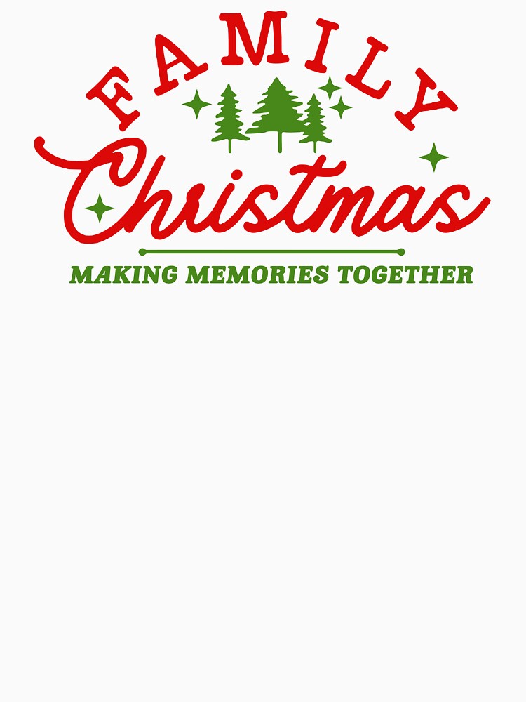 Family Christmas Making Memories Together by Zacharieello