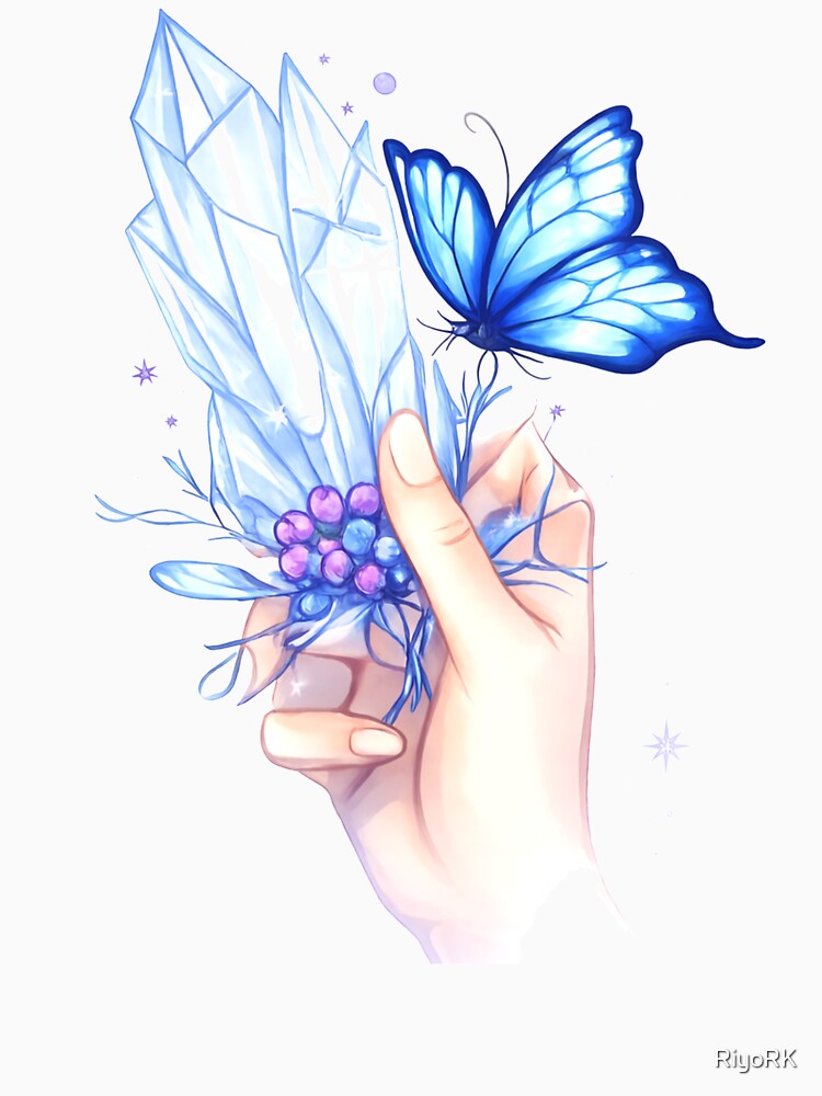 Magic Butterfly with Healing Crystals by RiyoRK