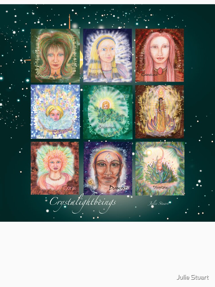CRYSTAL LIGHTBEINGS  from the Mineral Kingdom 2 by Julie Stuart