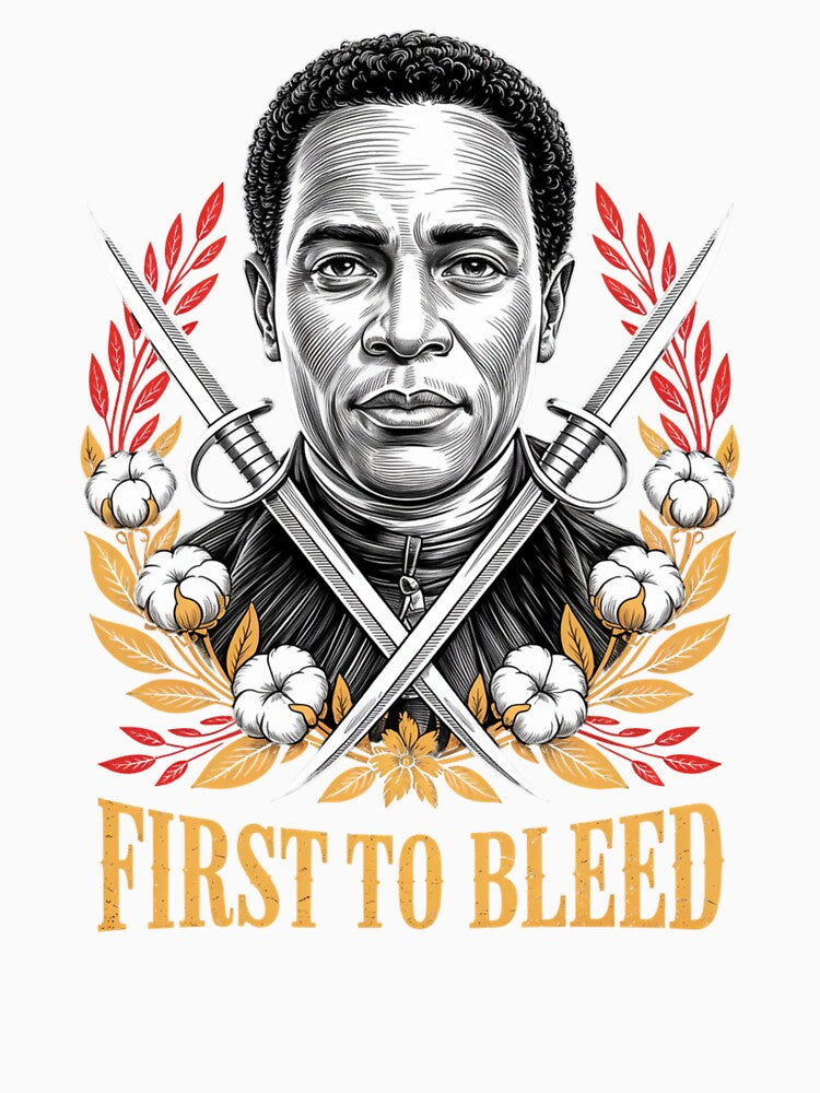 First to Bleed Revolutionary Hero - Black History Month Tribute by DarylWelsh2024
