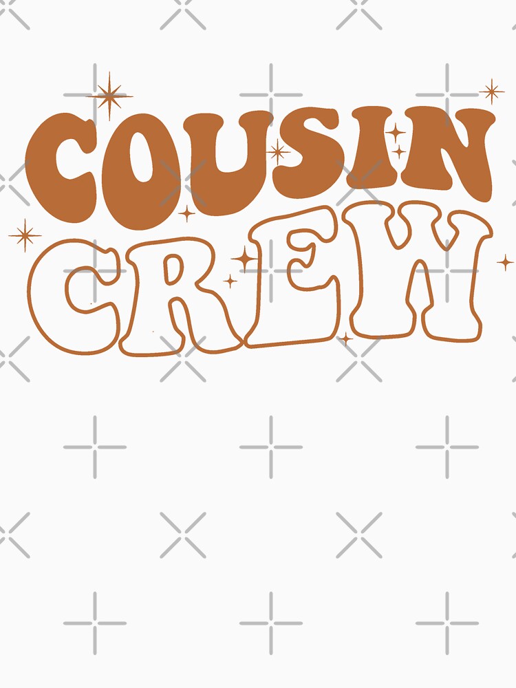 Cousin Crew Boho Retro Cute Cousin Birthday Tribe by XuanhieuBp