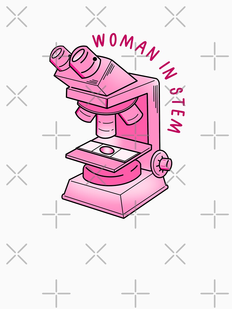 Women in STEM - Pink Microscope by Neadoodles