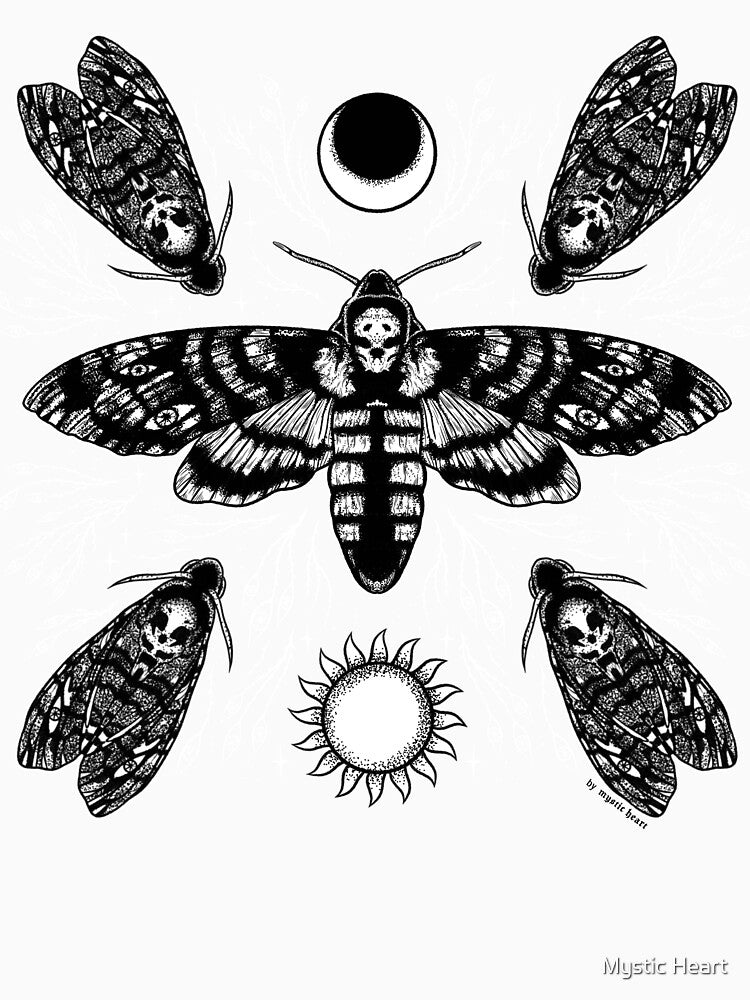 Mystical Death Moth by Mystic Heart