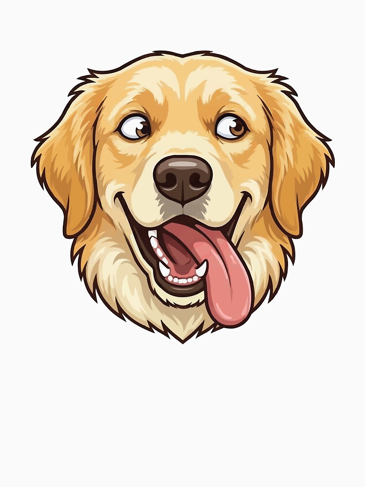 Head Empty Just Vibes - Funny Golden Retriever Meme by Petzzz