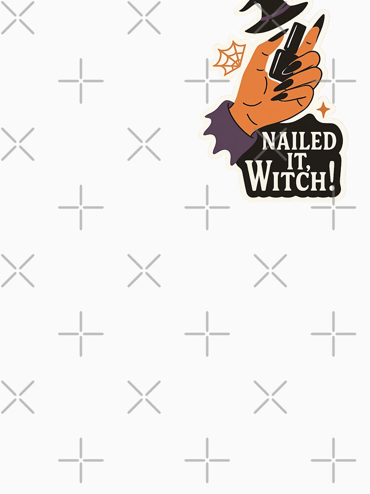 Halloween Nail Salon Wall Art Sticker by latestmerchshop
