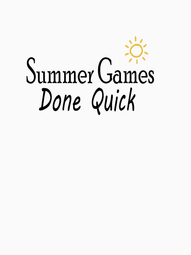 Summer Games Done Quick Essential T-Shirt by AdOmar