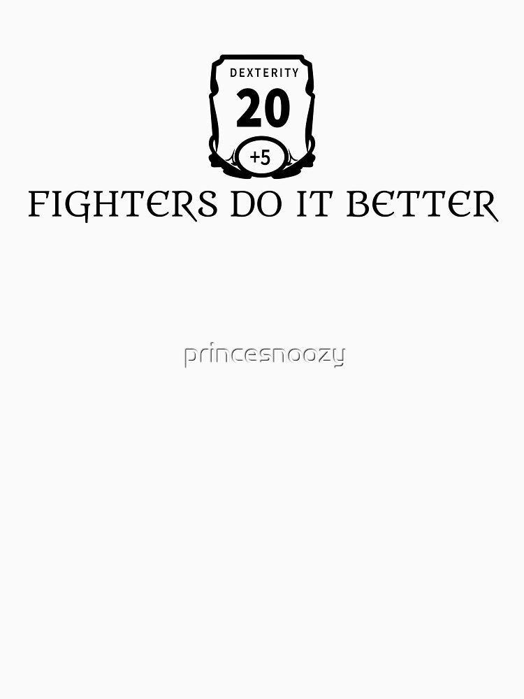 Fighters Do It Better | Dexterity Build by princesnoozy