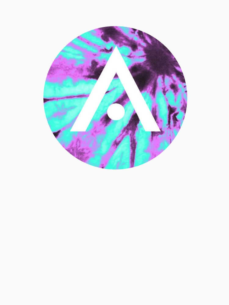 Blue and Purple Tie Dye Aveda Logo by Dalaura