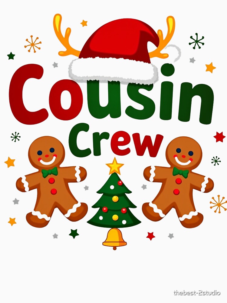 Cousin Crew Christmas Matching by thebest-2studio