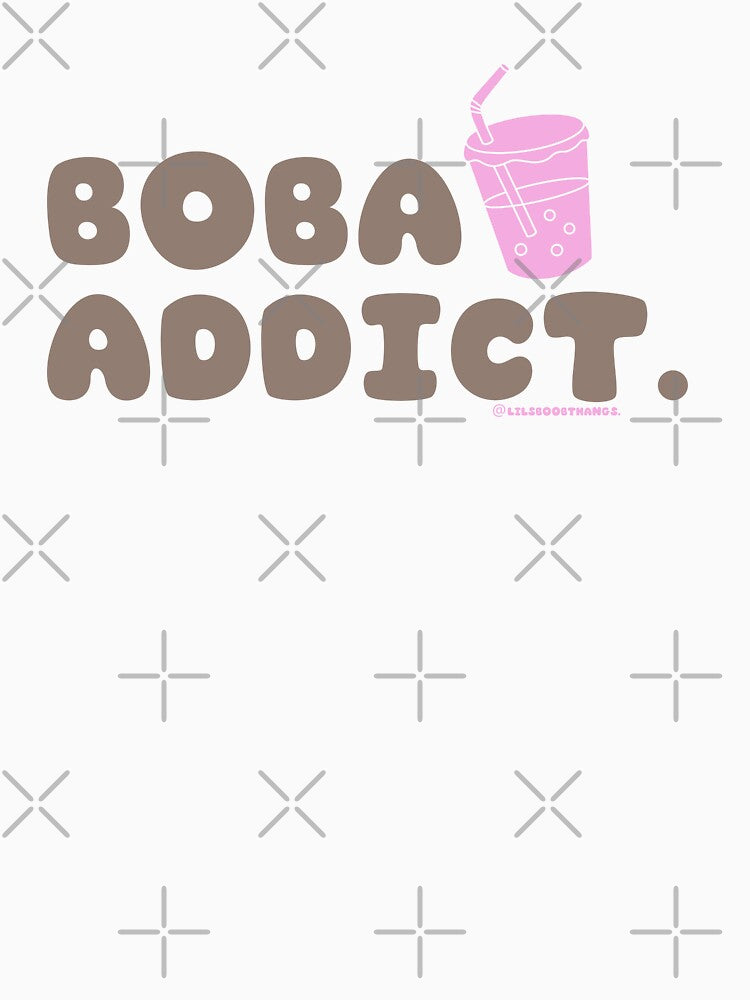 Boba addict, boba, funny boba, bubble tea, milk tea, boba drink, bubble tea v12b | @lilsboobthangs by lilsboobthangs