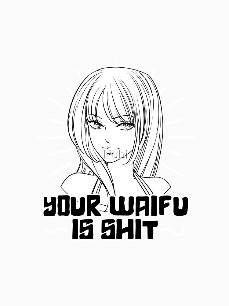 Waifu Anime Hentai Girl Gift For Otaku Fan by Pubi
