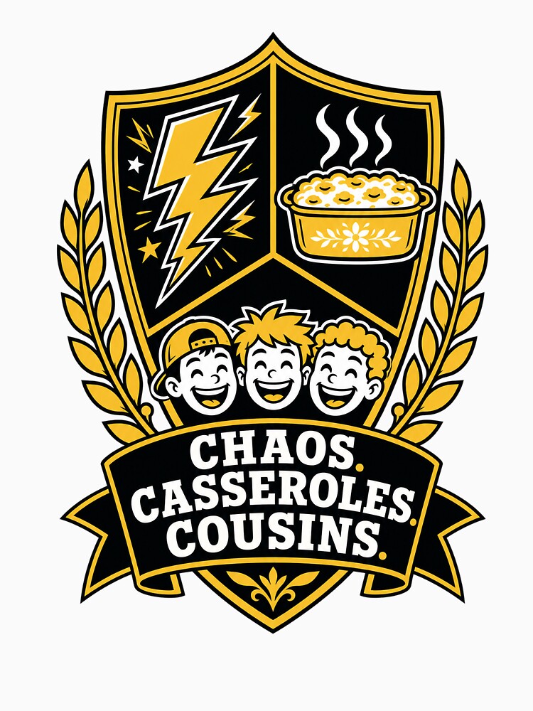 Gold Family Reunion Chaos Casseroles Cousins by VisualArtsOasis