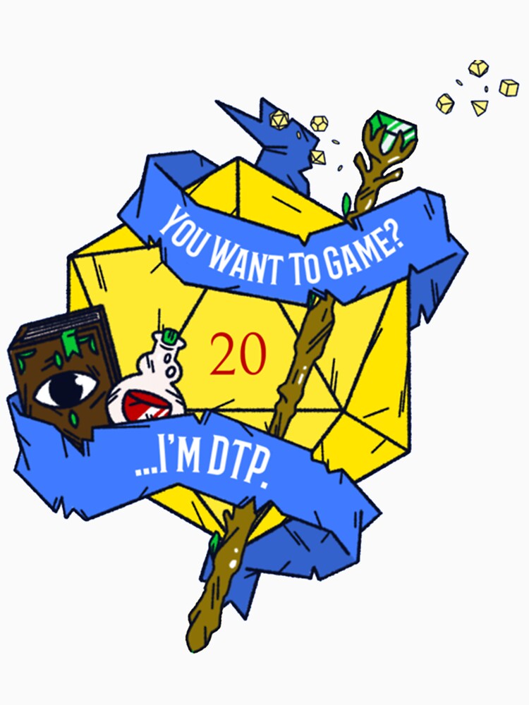 You Want To Game …I’m DTP. (JEWEL STAFF) – D20 Tabletop Gaming by Diazjoseph