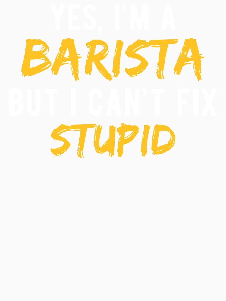 Barista Coffee Artist Funny by NestaReign
