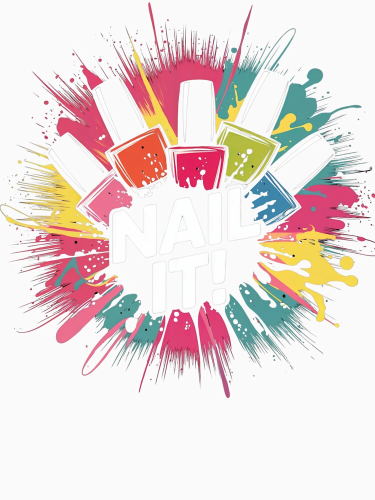 Nail It! Colorful Nail Polish by MadCatPrints