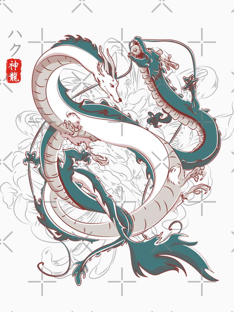 Japanese Anime Dragons by OrakeMaggie