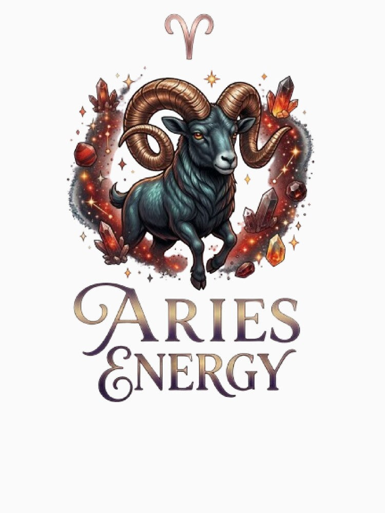 Aries Energy Aesthetic Bold Ram Zodiac by shopvanity