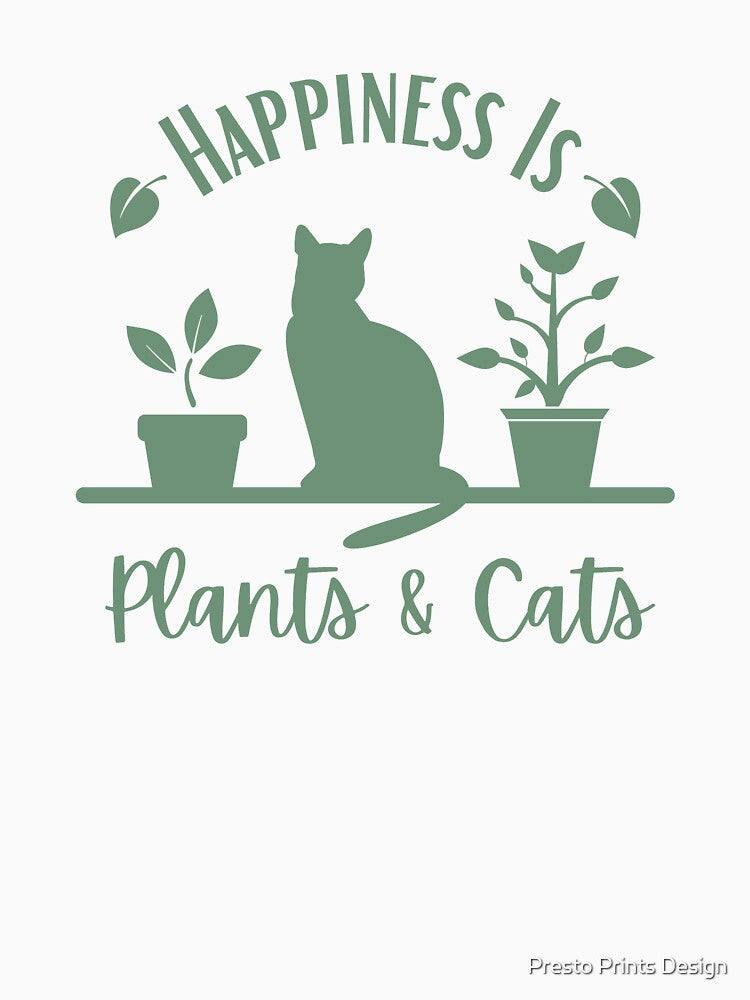 Cats & Plants | Cat Lady | Plant Lady by Presto Prints Design